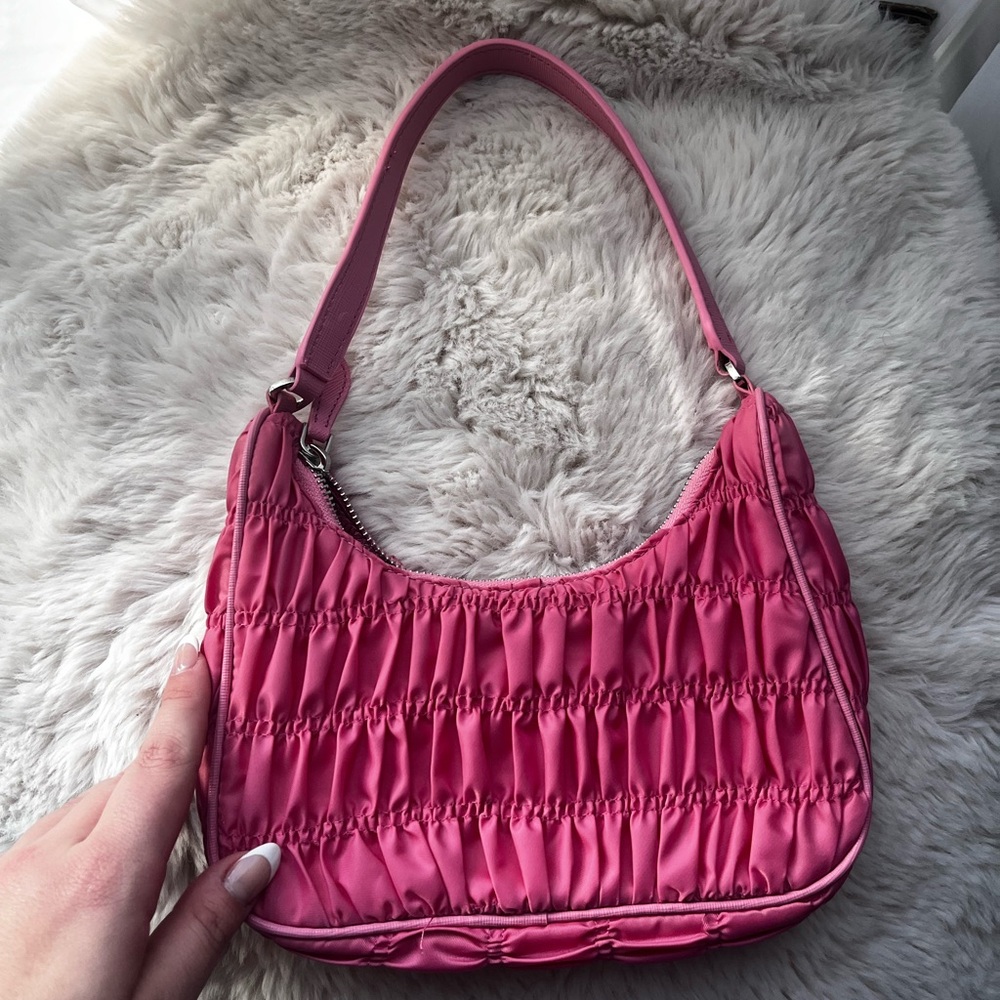 PRADA Hobo Tessuto Gaufre with Saffiano Mini - Picture 2 of 4